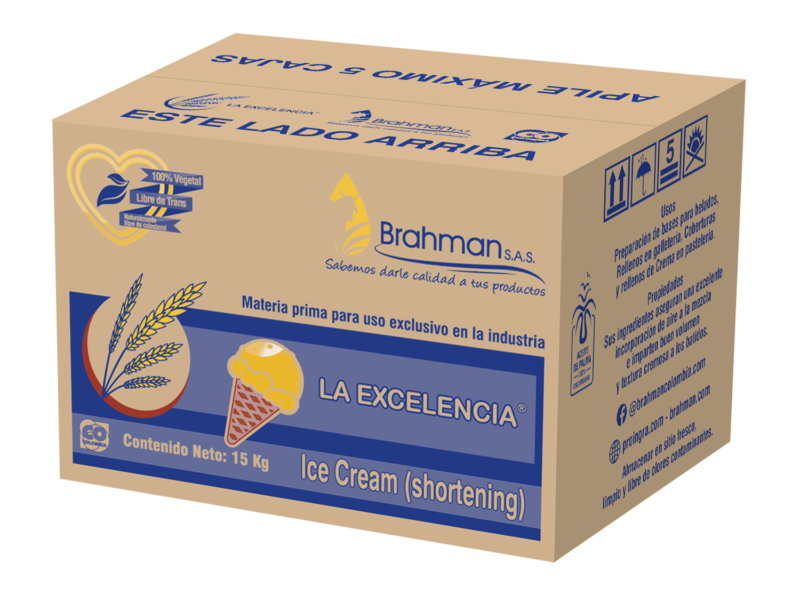 Margarine LA EXCELENCIA Ice cream shortening