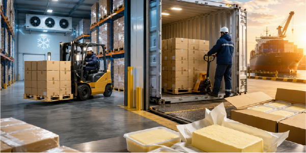 exportación de margarinas