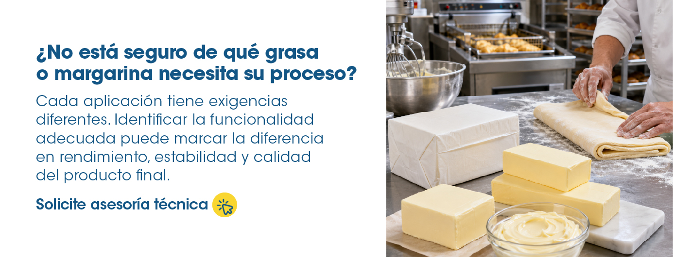 Cómo elegir soluciones grasas para panadería