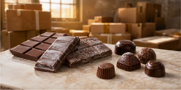 Defectos de calidad en chocolatería: cómo prevenir fat bloom, sugar bloom y pérdida de textura en climas cálidos